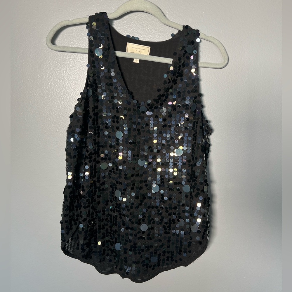 Moulinette Souers Sequin Gorgeous Top-‎ 2